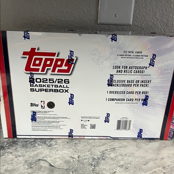 NIB Topps BasketbalL Superbox factory sealed - Picture 9 of 9